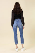 Indlæs billede til gallerivisning High Waisted Boyfriend Jeans
