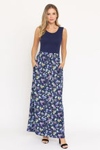 Load image into Gallery viewer, Sleeveless Floral Maxi Dress

