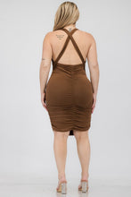 Indlæs billede til gallerivisning Ruched Bodycon Mini Dress
