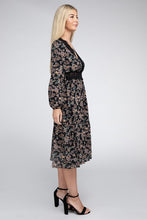 Indlæs billede til gallerivisning Lace Floral Print Dress
